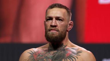 Conor McGregor before his fight against Dustin Poirier in 2021