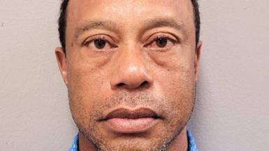Tiger Woods mugshot