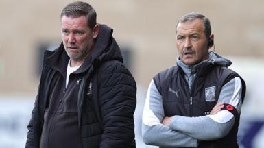 Kevin Nolan and Colin Calderwood