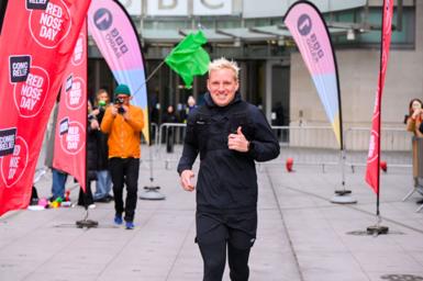 Jamie Laing starts his Comic Relief challenge