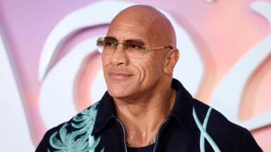 US actor Dwayne Johnson poses on the red carpet upon arrival for the UK Premier of "Moana 2", at the Cineworld, in Leicester Square, in central London, on 24 November, 2024.