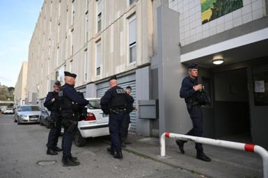 Policemen in Marseille