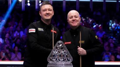 Kyren Wilson and John Higgins
