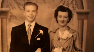 A wedding photo of Henry Fulton Brown