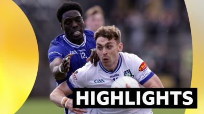 Action from Monaghan's win over Cavan