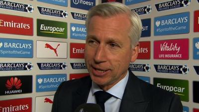 Pardew buoyed by 'pleasing' point