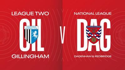 Gillingham 3-2 Dagenham & Redbridge