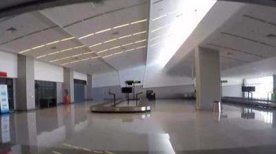 Empty airport