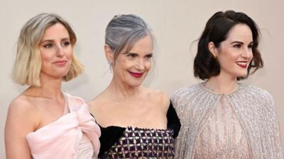 Laura Carmichael, Elizabeth McGovern and Michelle Dockery