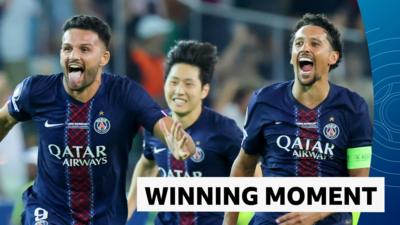Goncalo Ramos, Marquinhos and Lee Kang-In