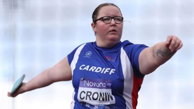 Bree Cronin in action