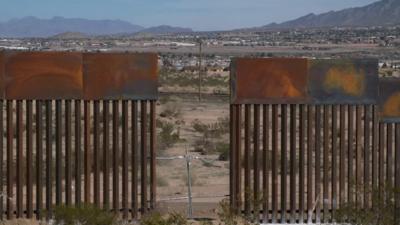 The US border with Mexico is being reinforced