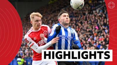 Sheffield Wednesday 1-1 Fleetwood Town