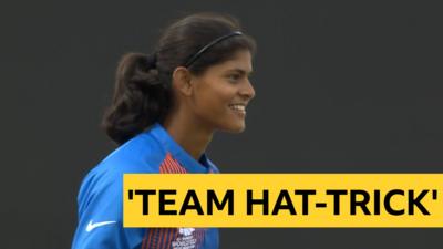 India's Radha celebrates