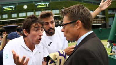 Who got fined what at Wimbledon