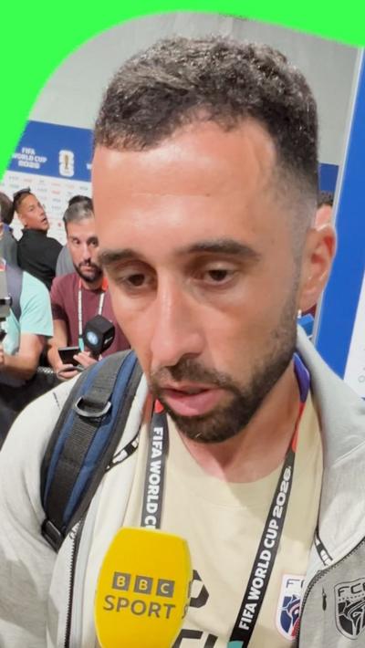 Cape Verde captain Pico Lopes after their elimination from the World Cup