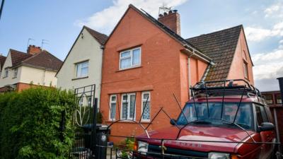 The exterior of the home of murdered teenager Becky Watts