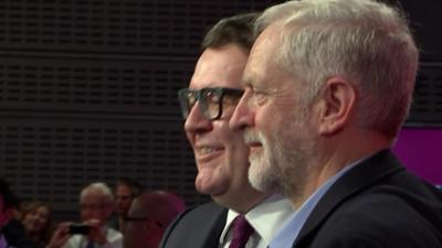 Tom Watson and Jeremy Corbyn