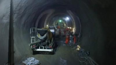 Crossrail tunnel