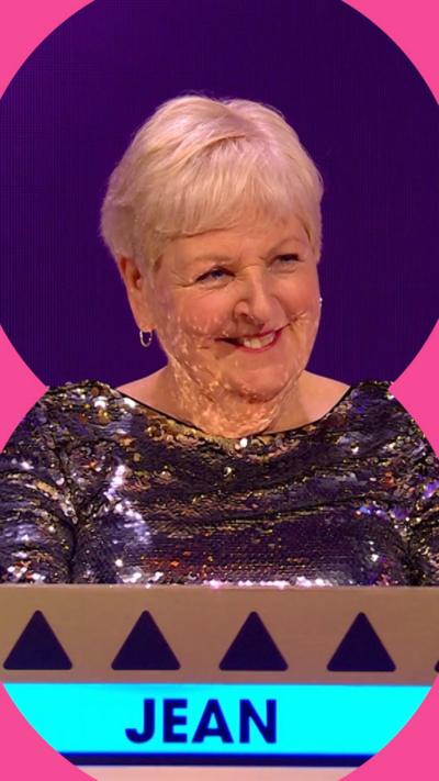 Contestant Jean on Blankety Blank