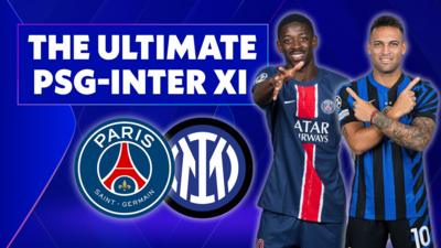 Nedum Onuoha, Julien Laurens and Nicky Bandini build a combined Inter Milan and PSG team.