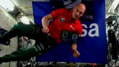 ISS astronaut Luca Parmitano has become the first to DJ in space!