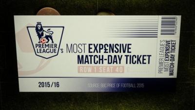 The Premier League's most expensive tickets