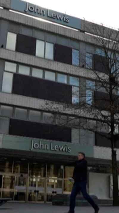 John Lewis building in Sheffield