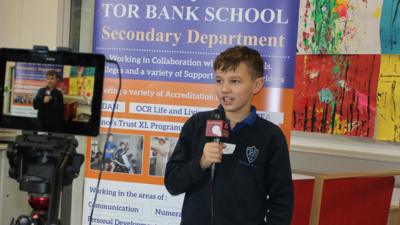 Tor Bank school reporters