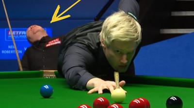 Social media thought John Higgins had died at the snooker