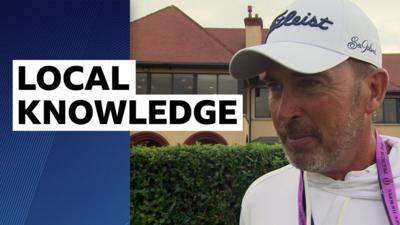Northern Ireland golf coach Justin Parsons