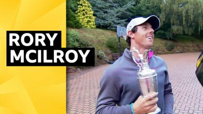 Rory McIlroy at Royal Liverpool in 2014.