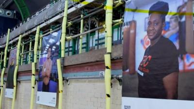 Photos displayed in Moseley Baths