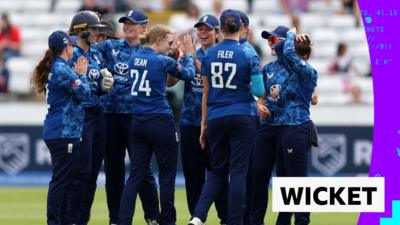 England team celebrate