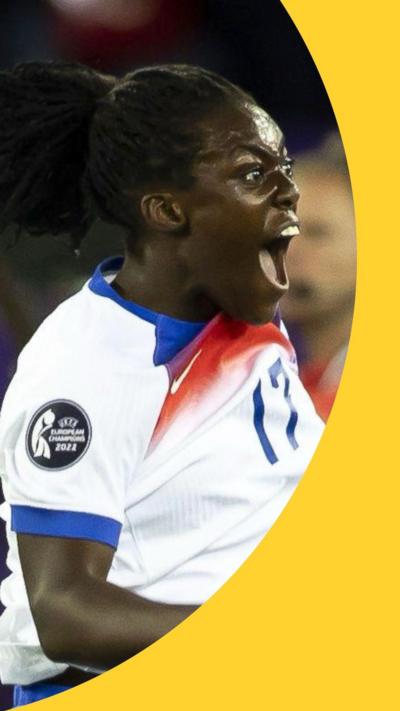 England's Michelle Agyemang celebrates scoring their second goal