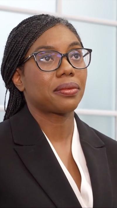Close-up of Kemi Badenoch