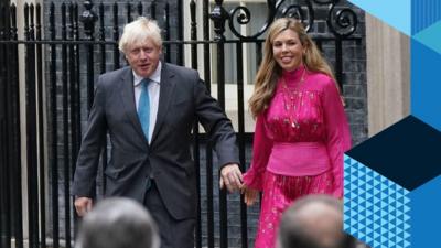 Boris Johnson and Carrie Johnson