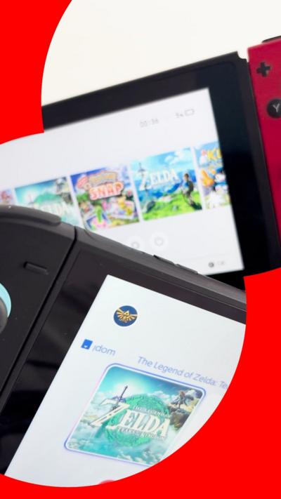 Two Switch consoles side by side