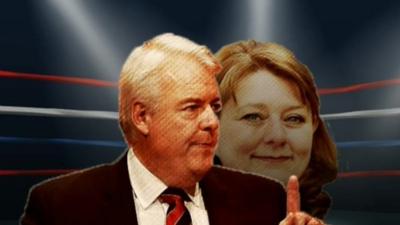 Carwyn Jones and Leanne Wood