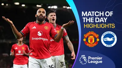 Premier League: Manchester United 4-2 Brighton Hove Albion