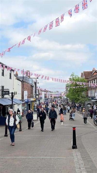 Northbrook Street in Newbury.