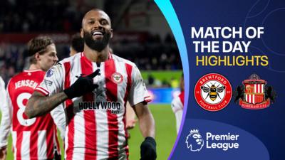 Igor Thiago celebrates in Brentford kit