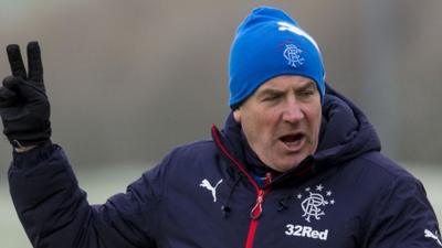 Rangers manager Mark Warburton