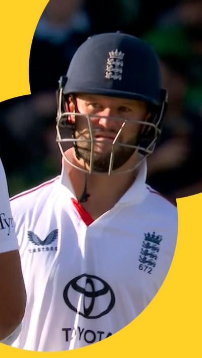 Ben Duckett after getting out