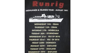 Cuirmean Runrig ann am Marquee Lìonacleit is Hanger Steòrnabhaigh