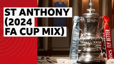 The FA Cup trophy