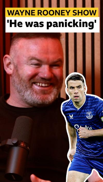 Wayne Rooney and Seamus Coleman