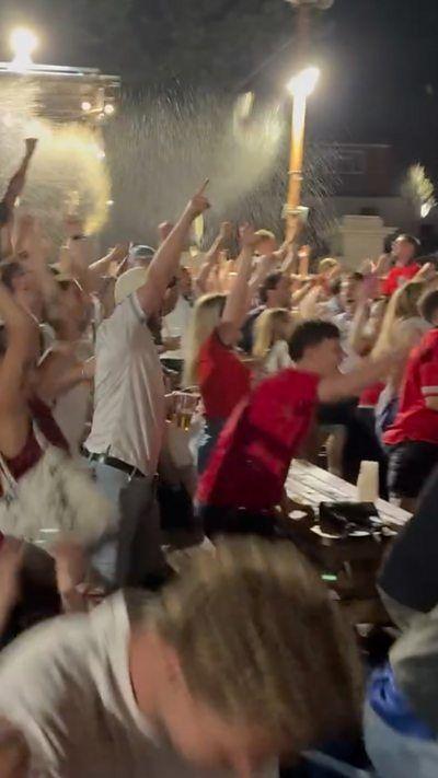 Celebrations across the west as England beat Norway