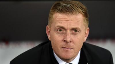 Former Swansea manager Garry Monk