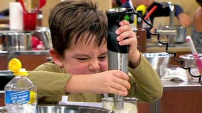 Junior Masterchef competitor